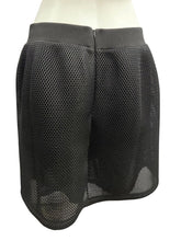 Load image into Gallery viewer, MQ Alexander McQueen Black Mesh Skirt Size 14
