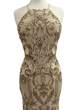 Load image into Gallery viewer, Bariano "Jaslyn" Sequinned Gown Size 8
