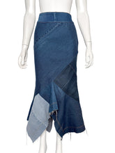 Load image into Gallery viewer, 'Future Love Skirt' in Denim Size 8
