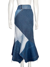 Load image into Gallery viewer, 'Future Love Skirt' in Denim Size 8

