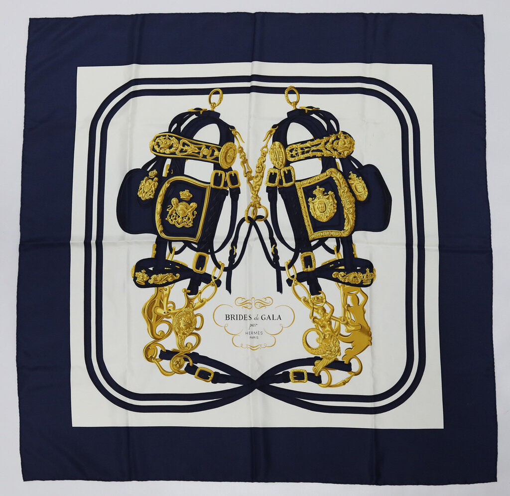 Hermes Brides de Gala Silk Scarf