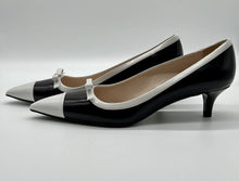 Load image into Gallery viewer, Prada Pointed Toe Kitten Heels Size 39
