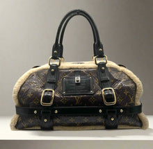 Load image into Gallery viewer, Louis Vuitton Monogram Storm Shearling Handbag
