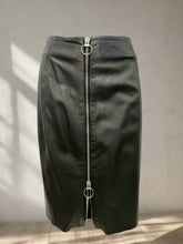 Load image into Gallery viewer, Skin and Threads Leather Skirt NWT Size 6
